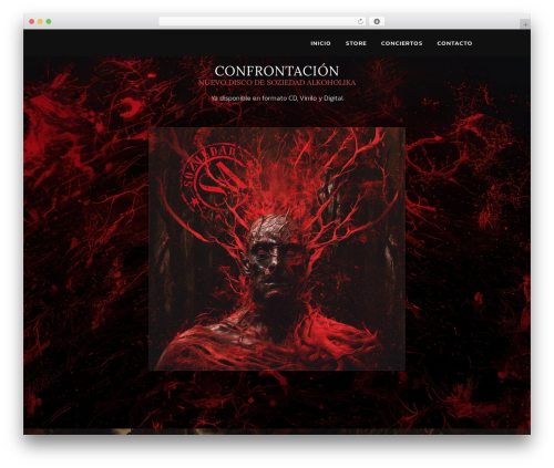 Rebellion WordPress theme - soziedadalkoholika.com