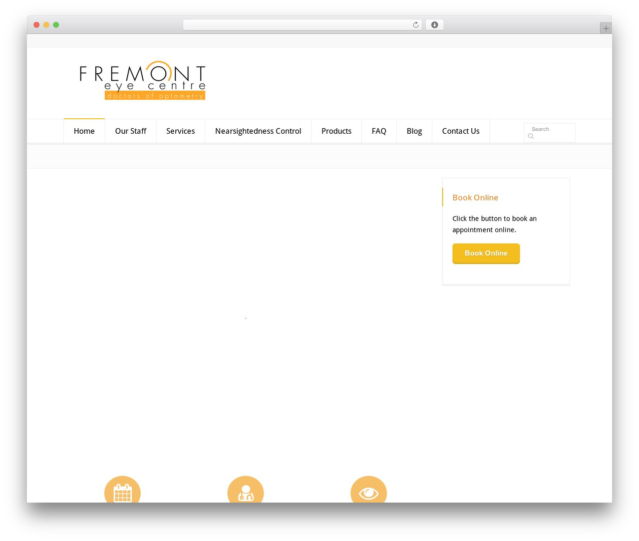 RT-Theme 18 WordPress theme - fremonteyecentre.com