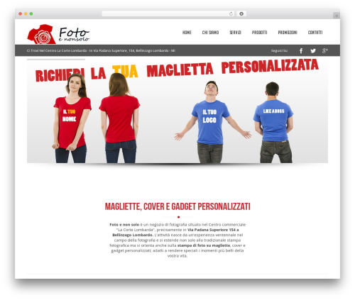 Solveto WordPress theme - fotoenonsolo.com