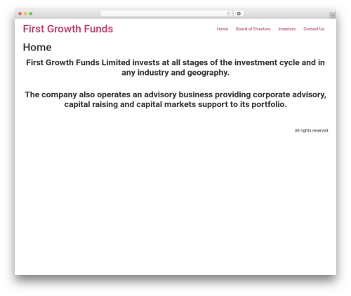 Stock Ticker (stock-ticker) free WordPress plugin - firstgrowthfunds.com