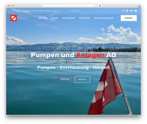 Theme WordPress Indobi - zier-anlagenbau.ch
