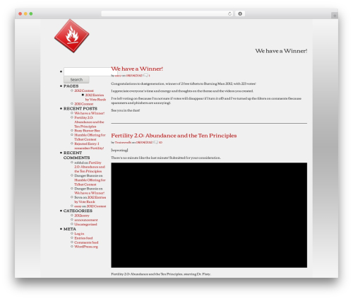 WordPress theme Wiredrive Classic - firstdonothing.com WordPress theme Wiredrive Classic - firstdonothing.com