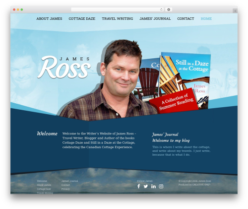 AccessPress WordPress theme - cottagedaze.ca