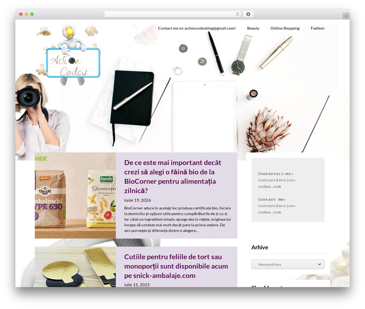 Adaptable Notes WordPress theme free - action-codes.com