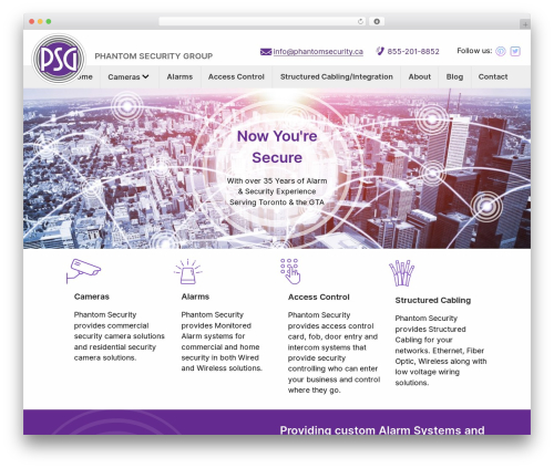 Best WordPress theme Modules - Phantom Security - phantomsecurity.ca