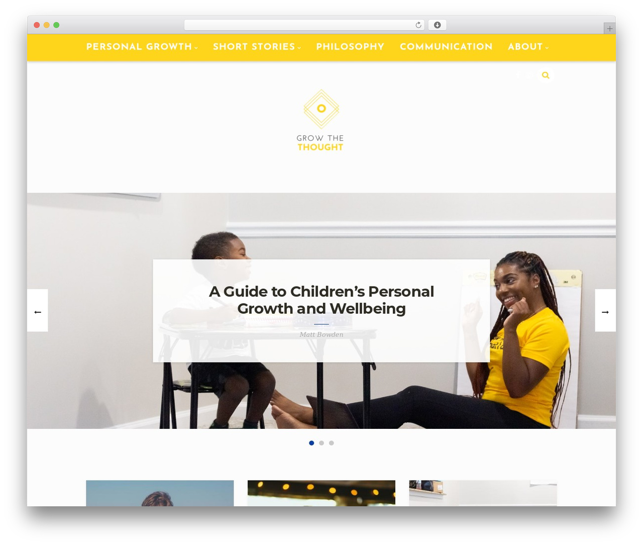 Breena top WordPress theme - growthethought.com