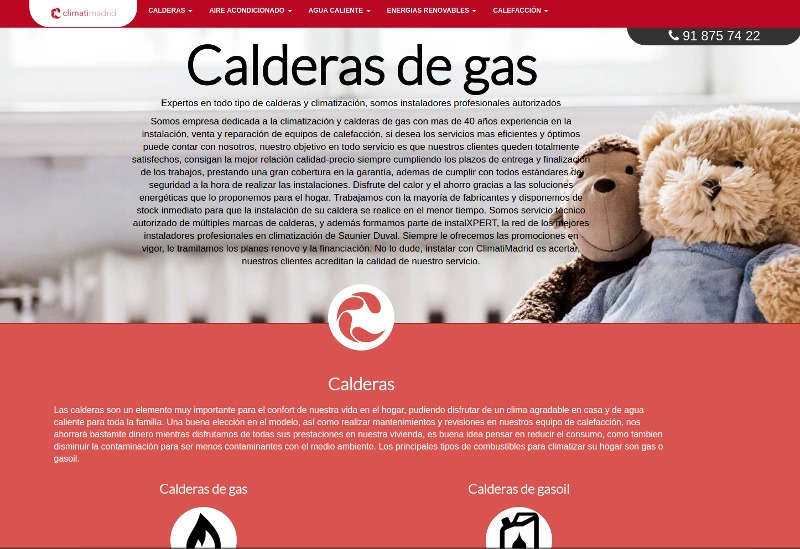 clima WordPress theme