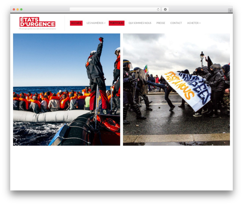 Fluxus theme WordPress - etatsdurgence.com