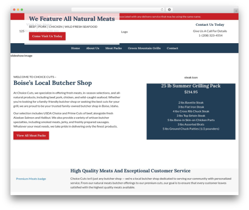 Kdw jquery colorbox WordPress plugin - choicecutsmeat.com