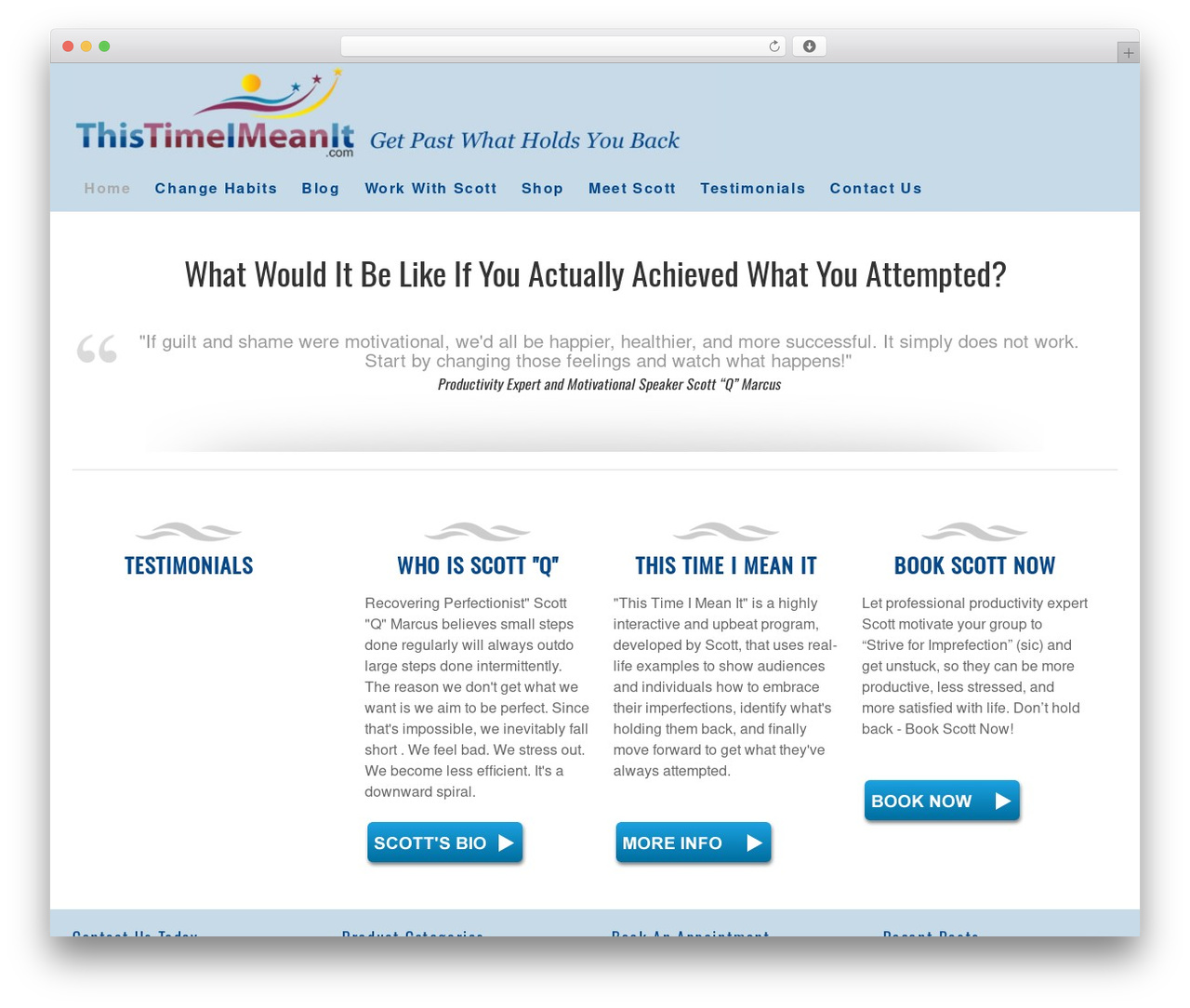 Optimal top WordPress theme - maryanntestagrossa.com