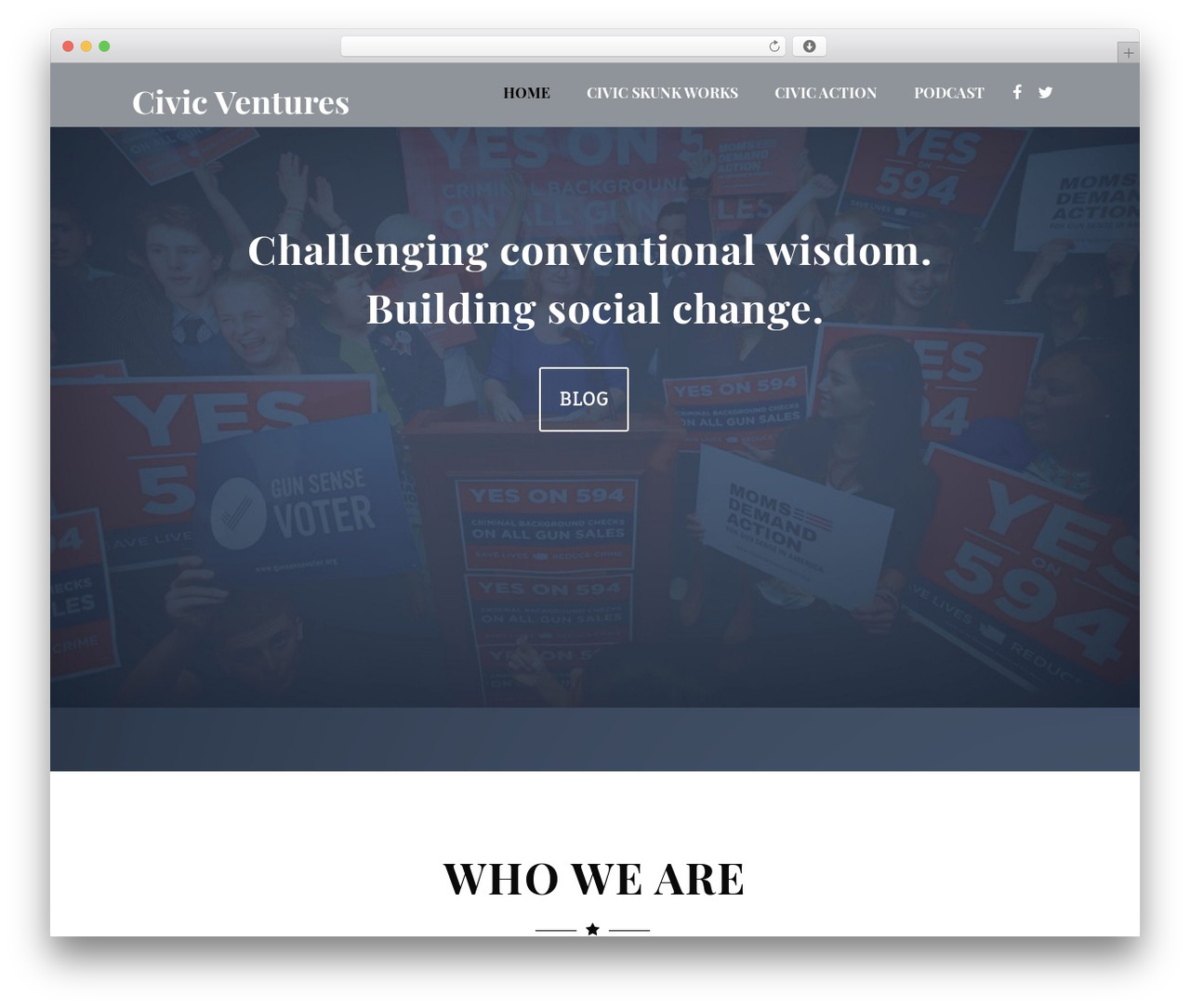 optimizer pro-child WordPress theme - civic-ventures.com