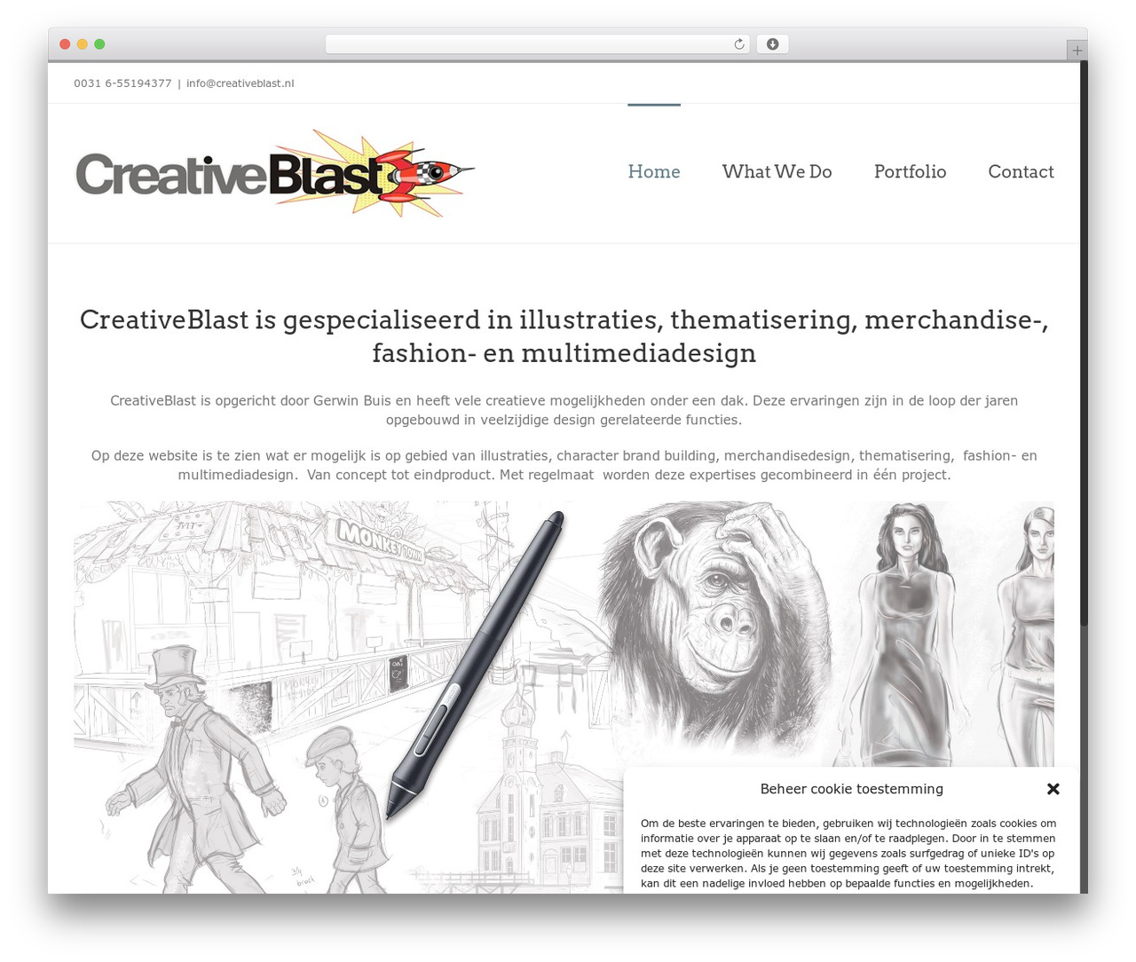 Theme WordPress Avada - creativeblast.nl