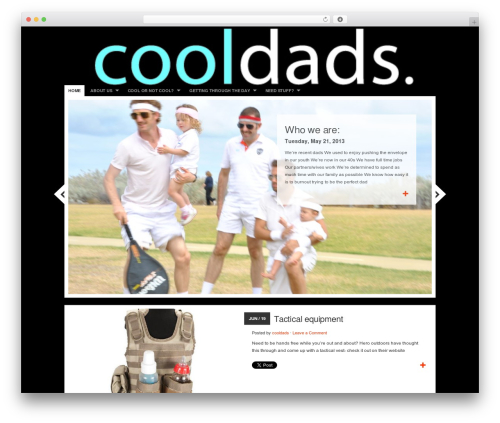 Theme WordPress Bold - cooldads.net
