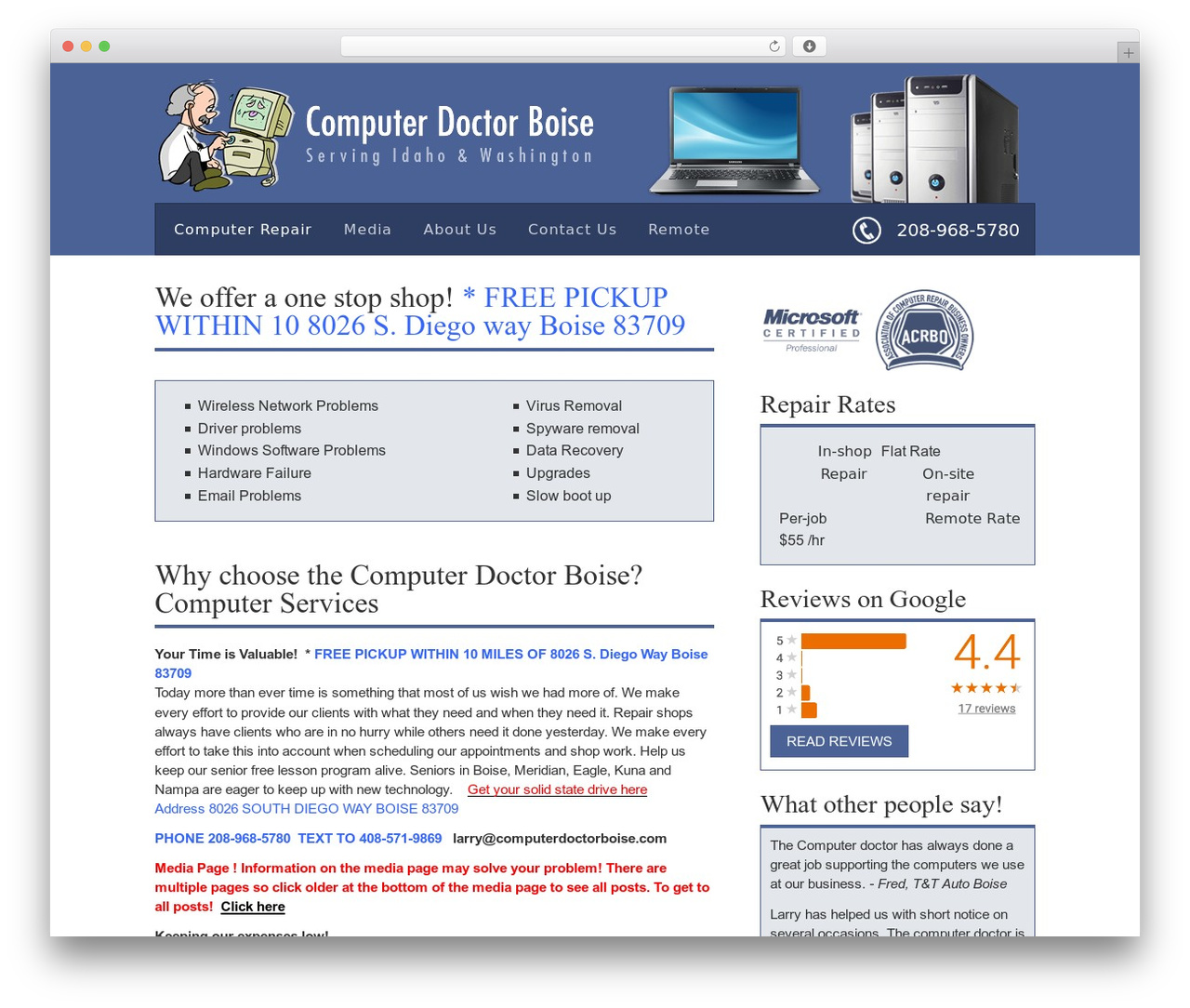 Theme WordPress Custom Theme - computerdoctorboise.com Theme WordPress Custom Theme - computerdoctorboise.com