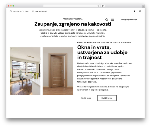 WordPress theme WD - hausmart.si