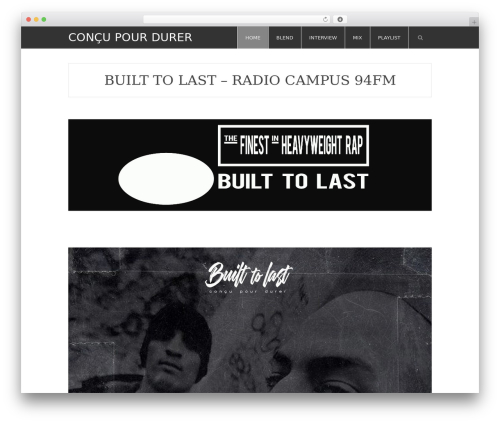 WordPress theme Carya WP Theme - concupourdurer.com