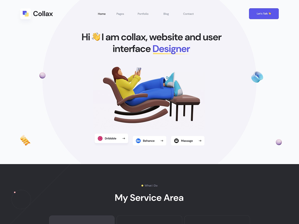 WordPress theme Collax WordPress theme Collax