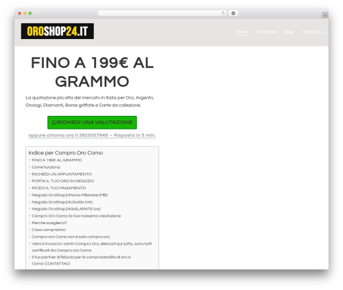 WordPress theme Course Maker Pro - comproorocomo.it