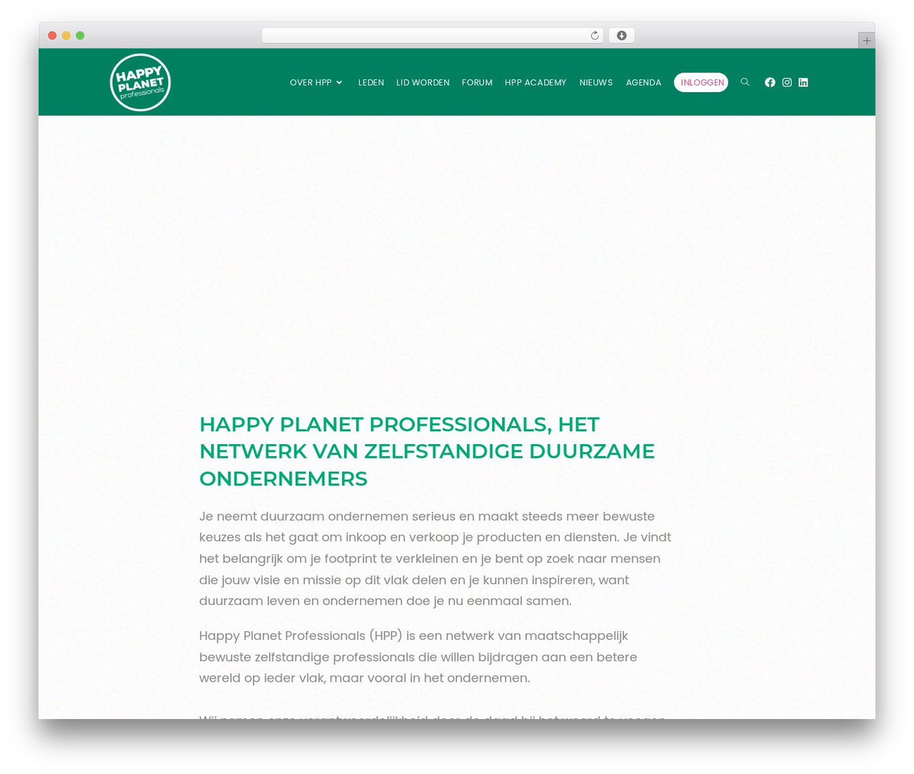 WordPress theme OceanWP - happyplanetprofessionals.nl