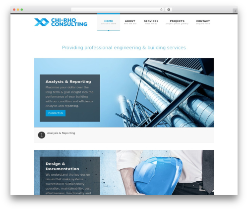 WordPress theme SmartStart WP - Responsive HTML5 Theme - chi-rhoconsulting.com.au