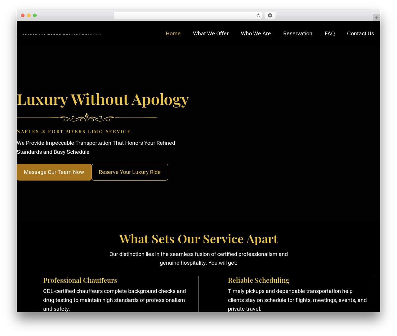 Beaver Builder Theme theme WordPress - junoelitelimo.com