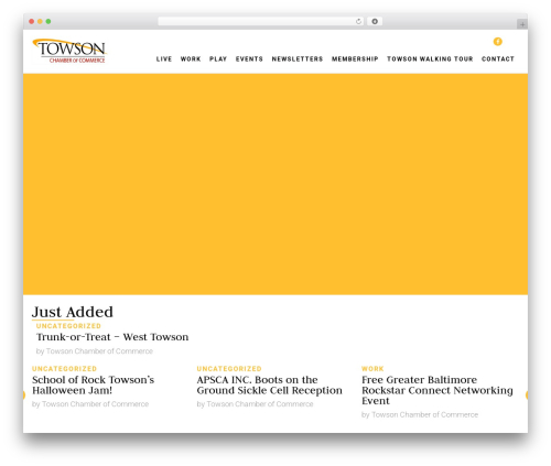 Beaver Builder Theme WordPress theme - towsonchamber.com