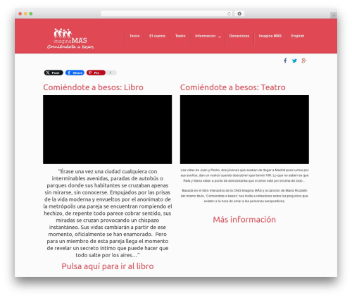 Best WordPress theme DynamiX - comiendoteabesos.imaginamas.org