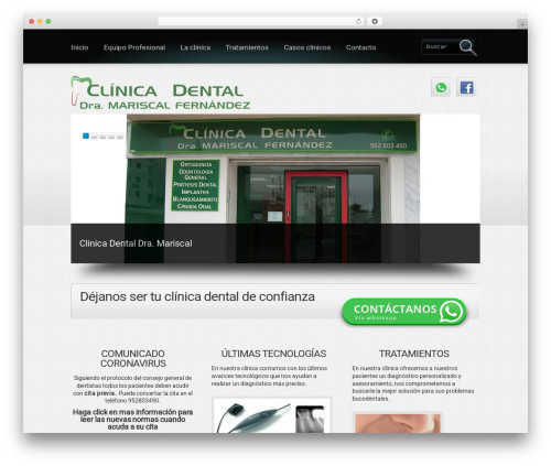 Boldy WordPress theme - clinicamariscalfernandez.com