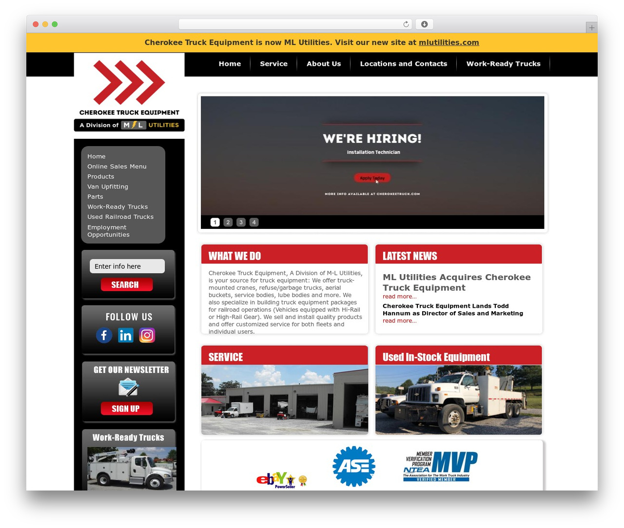 Cherokee theme WordPress - cherokeetruck.com Cherokee theme WordPress - cherokeetruck.com