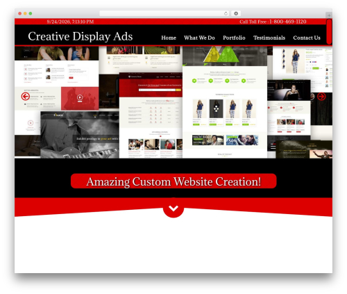 Ubermenu icons WordPress plugin - creativedisplayads.com