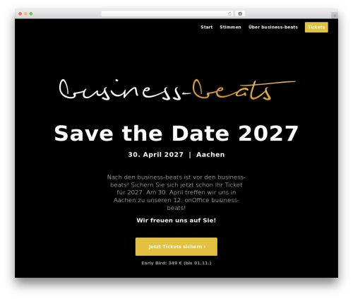 Enfold theme WordPress - business-beats.com
