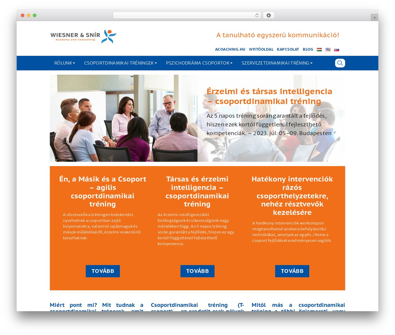 indynamics theme WordPress - csoportdinamika.hu