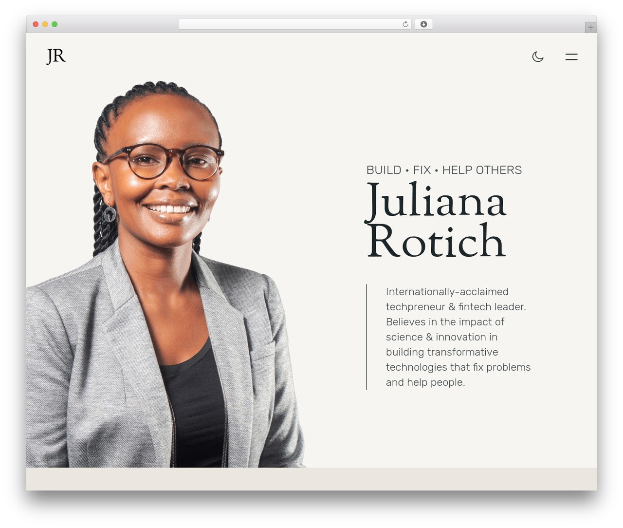 Ober WordPress theme - julia.na