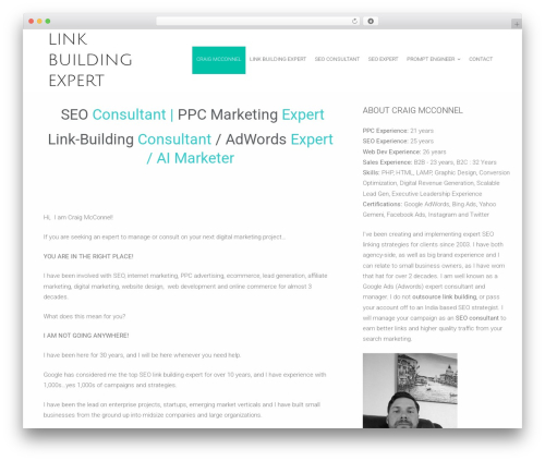 Theme WordPress Accio - craigmcconnel.com