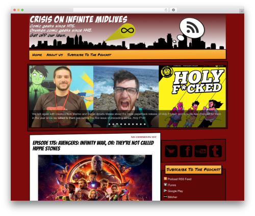 Theme WordPress AnglePane - crisisoninfinitemidlives.com