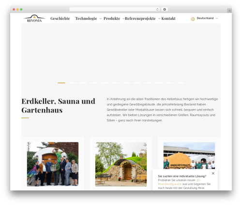 Theme WordPress Taevas - revonia.de