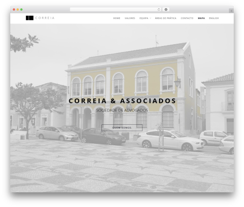 Theme WordPress Volar - correia.pt