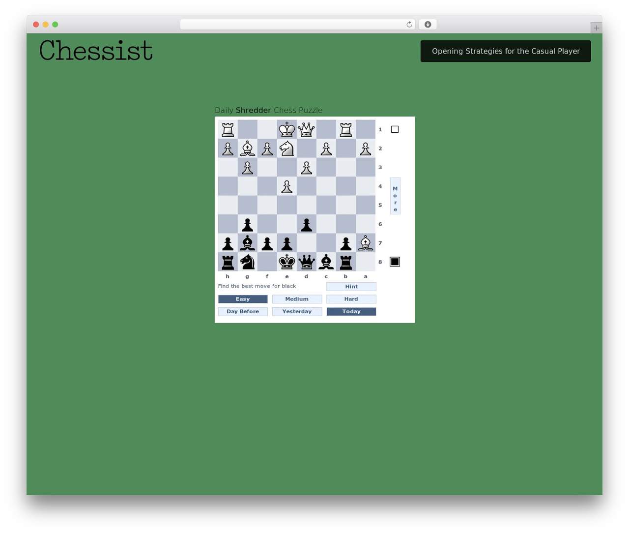 WordPress theme theme_name - chessist.com