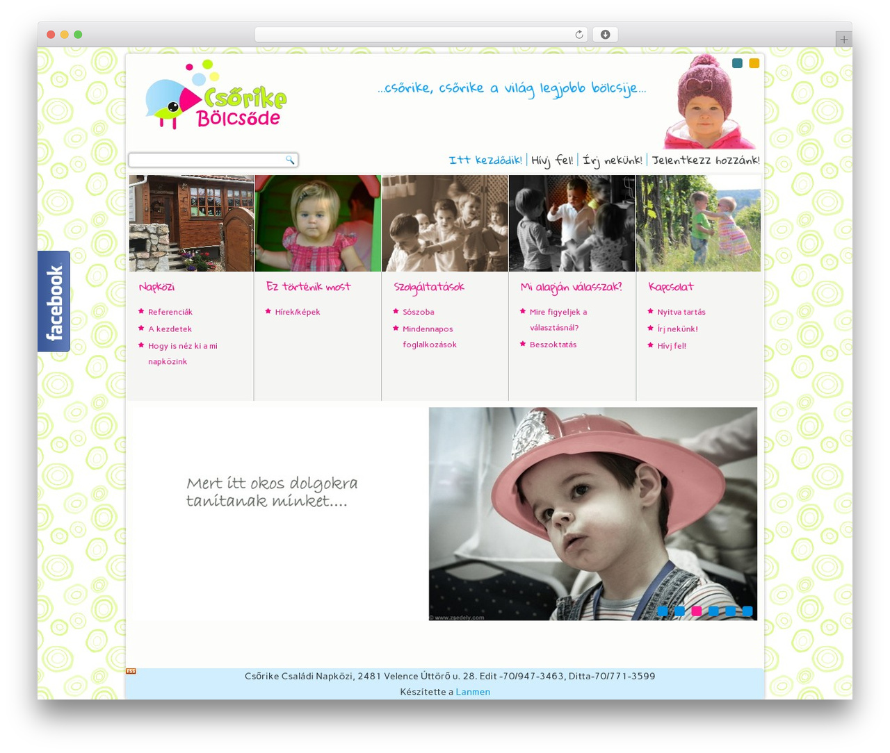WordPress theme csorike_complex - csorikenapkozi.hu