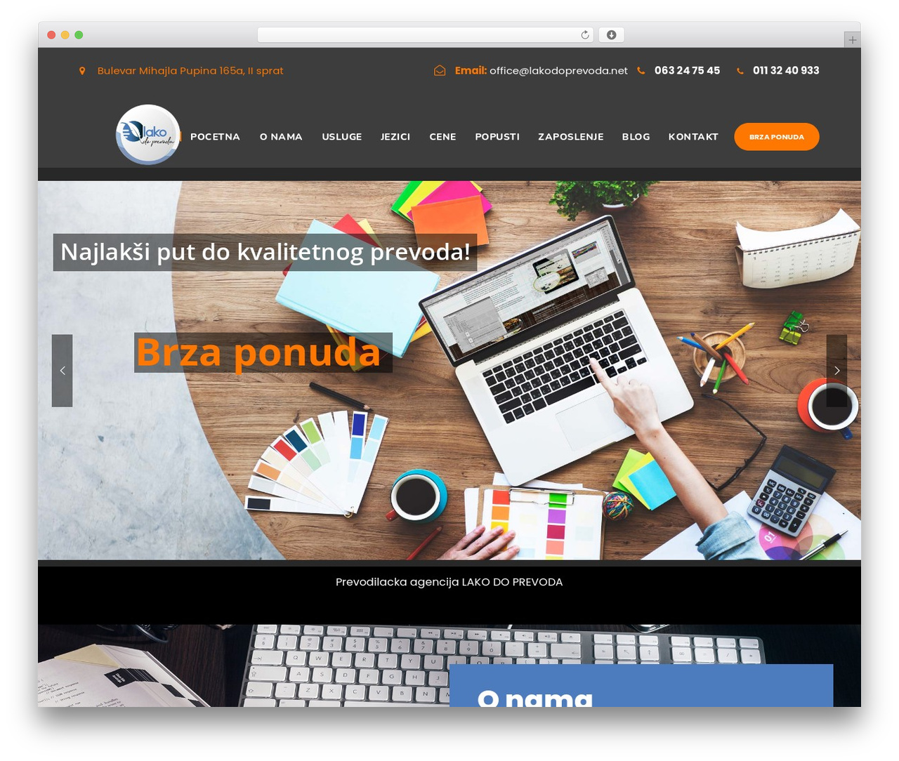 WordPress theme SEOCrawler - lakodoprevoda.net