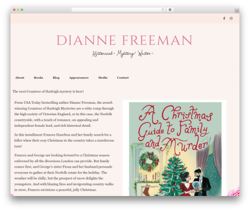 WordPress theme Seva - difreeman.com