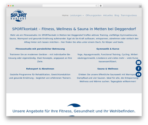 WP Floating Menu – One page navigator, sticky menu for WordPress (wp-floating-menu) free WordPress plugin - sportkontakt.de