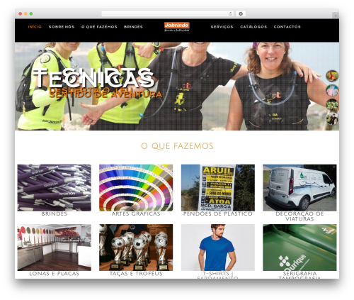WP Suarez theme WordPress - jobrinde.pt