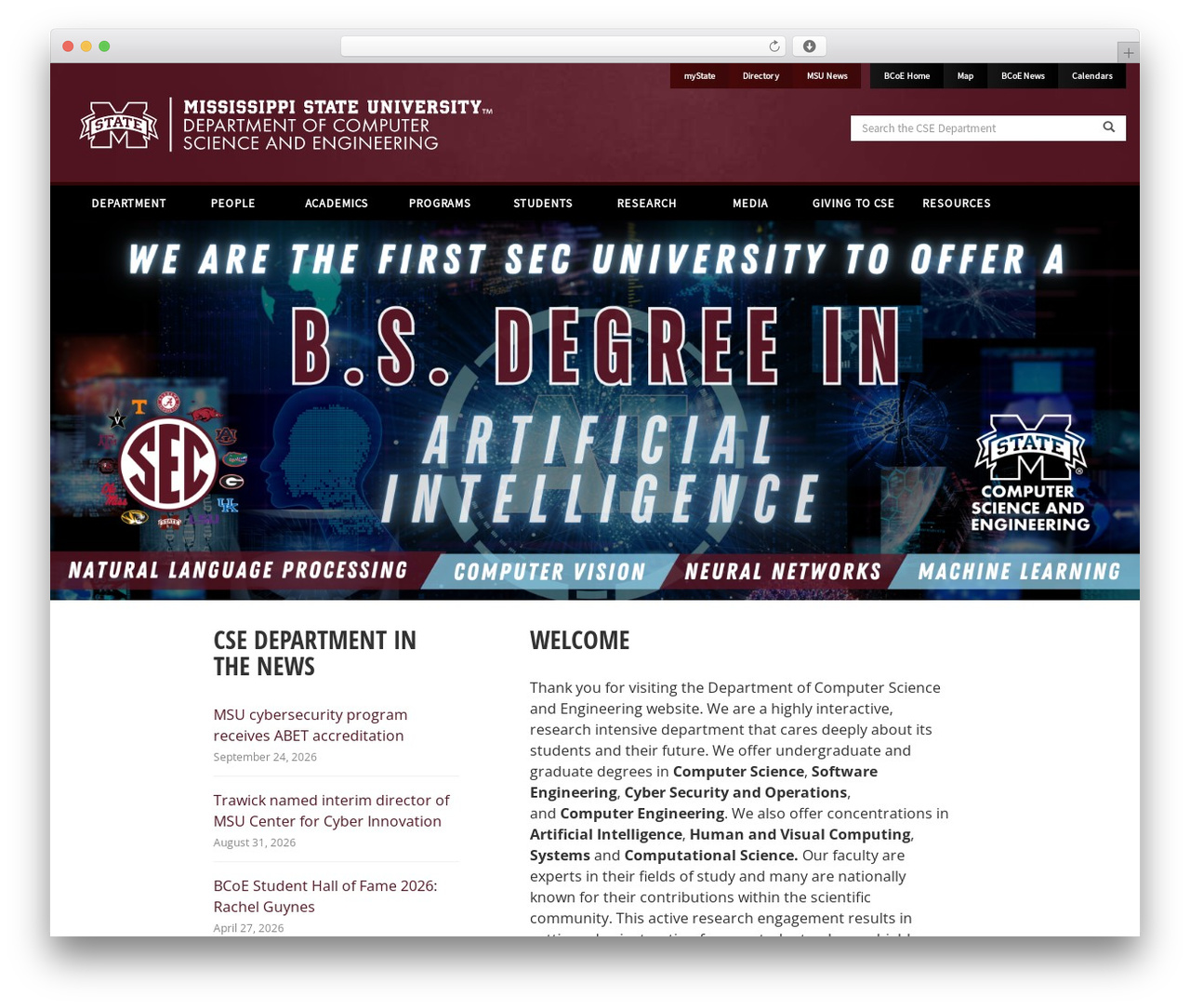 BASE MSU WP theme WordPress - cse.msstate.edu BASE MSU WP theme WordPress - cse.msstate.edu