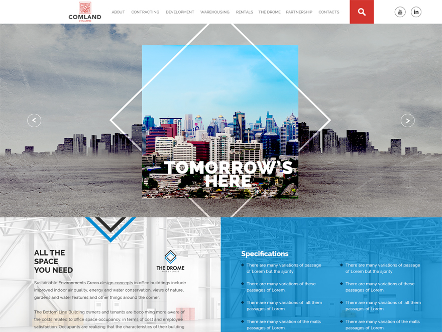 Comland WordPress theme