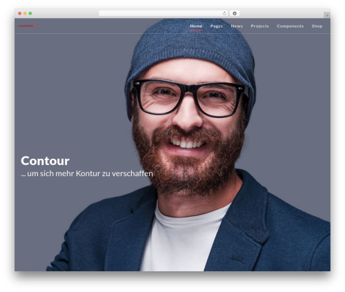 Corpus WordPress theme - contour-hg.at
