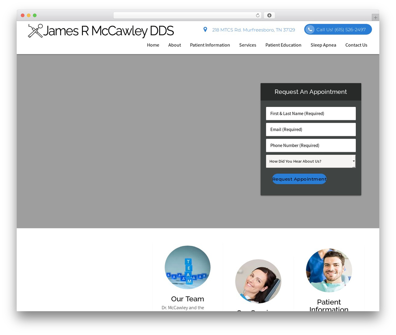 DoctorGenius Framework WordPress theme - drmccawley.com