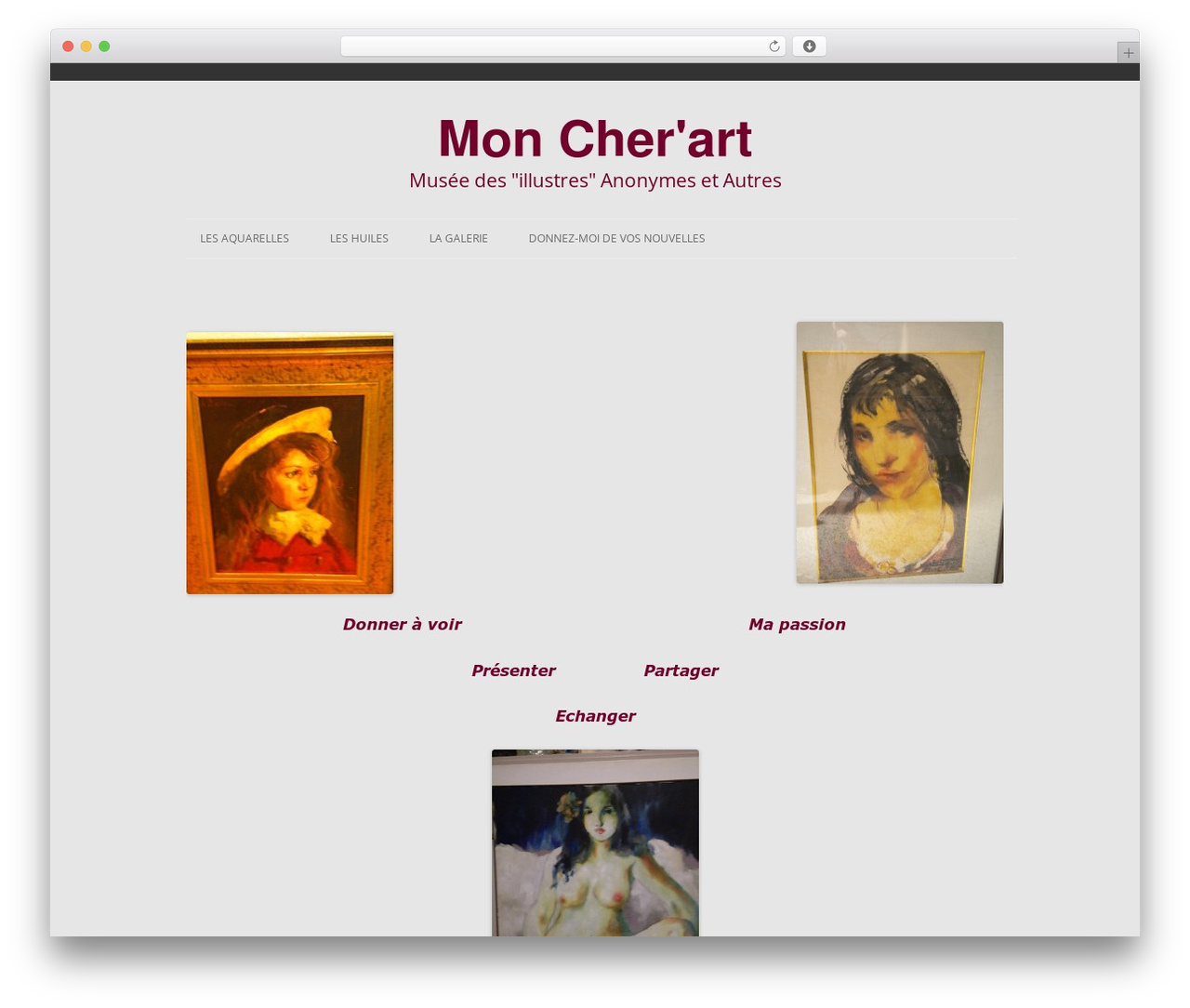 Embed WordPress theme - cherart.be Embed WordPress theme - cherart.be
