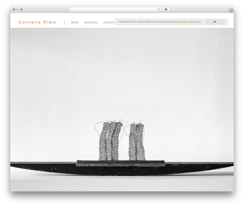 Fluxus WordPress theme design - corneliaklein.com
