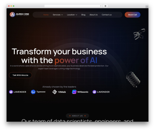 Nextmind WordPress theme - aurexone.com
